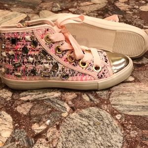 Ash High top sneakers w/Stones & Studs